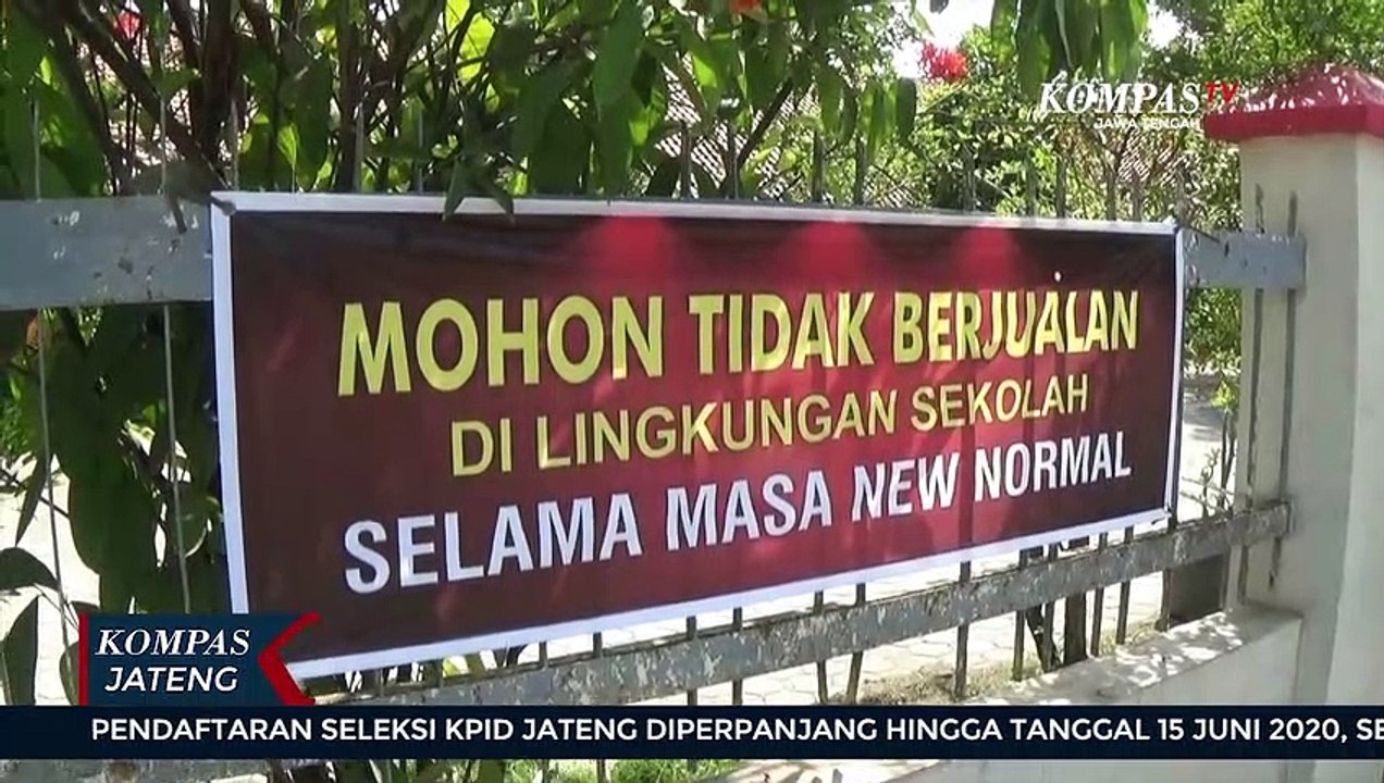Simulasi Kegiatan Belajar Mengajar di Tegal Selama New Normal