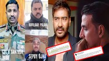 Siddharth Shukla, Ajay & other celebs send their condolences to the martyrs' families | FilmiBeat