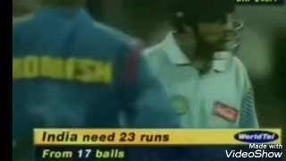 THRILLING RUN CHASE BY INDIA 29 RUNS FROM 18 BALLS