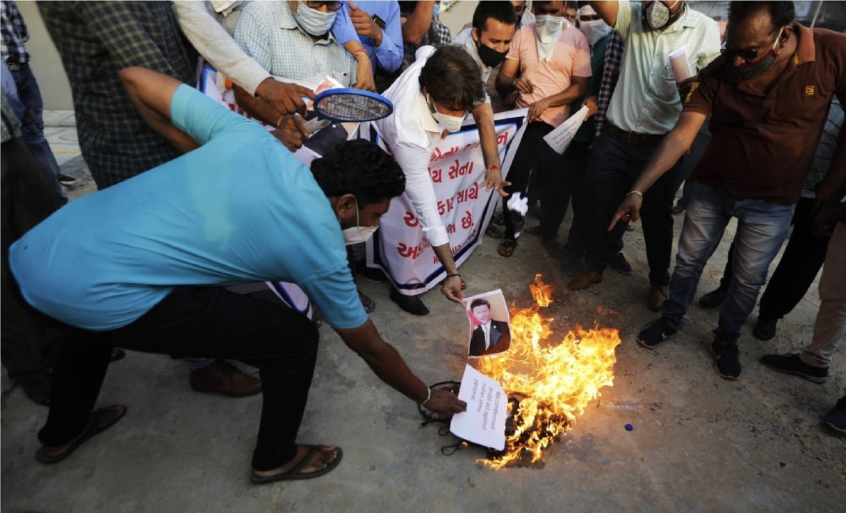 India-China face off: Protest witnessed in UP-Bihar