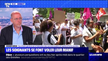 Les soignants se font voler leur manif - 17/06