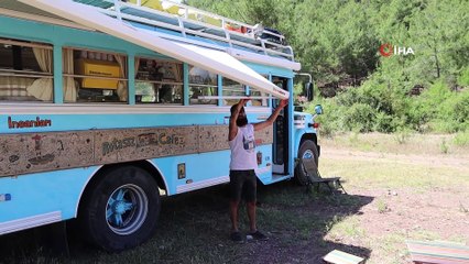 'Rotasız Baran', Marmaris Hisarönü’ne park etti