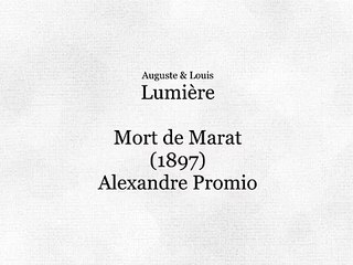 Mort de Marat (Muerte de Marat) [1897]