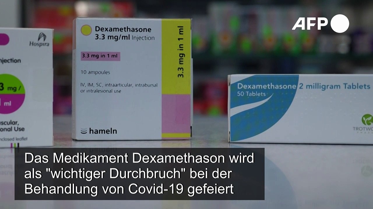 WHO: Dexamethason-Studie 'Durchbruch' im Kampf gegen Covid-19