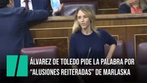 Álvarez de Toledo pide la palabra por 
