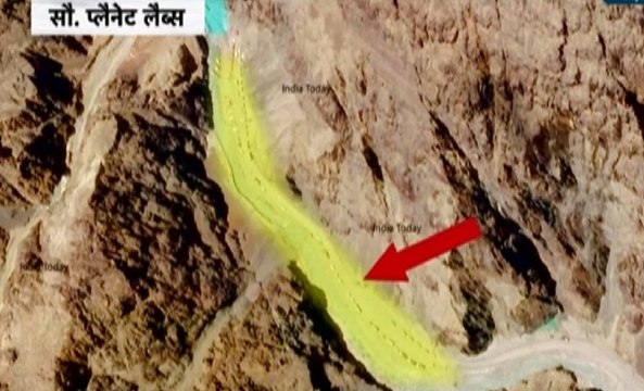 India-China face-off:Watch satellite images of Galwan valley