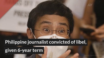 Philippine journalist convicted of libel, given 6-year term, and other top stories from June 17, 2020.