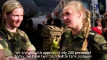 Norwegian Troops Arrive in Lithuania with Subtitles