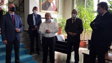 Sakarya Valisi Nayir'e veda töreni