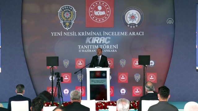 Soylu: KIRAÇ projesi vatanımıza, milletimize hayırlı olsun - ANKARA