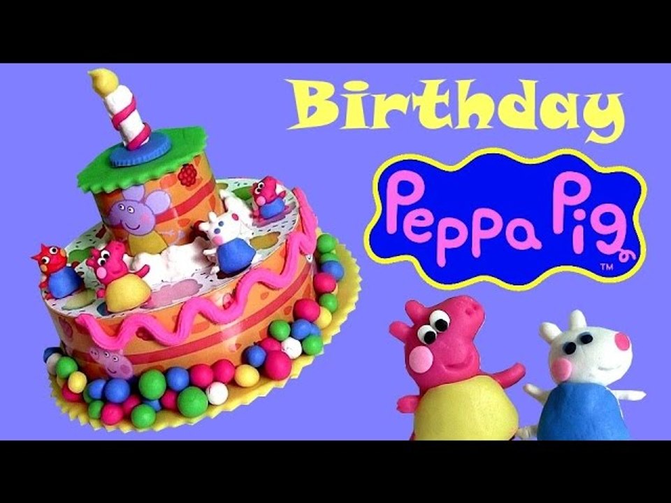 Play Doh Peppa's Birthday Cake Dough Playset from Nickelodeon Peppa Pig