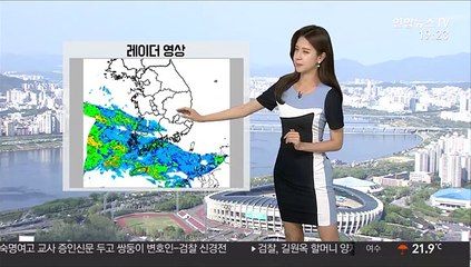 [날씨] 제주·전남 비 시작, 내일 충청이남 확대