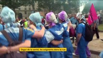Hôpital : les soignants ont montré leur colère dans la rue