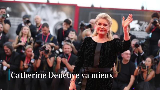 Catherine Deneuve va mieux: l'actrice se dit parfaitement remise de son AVC