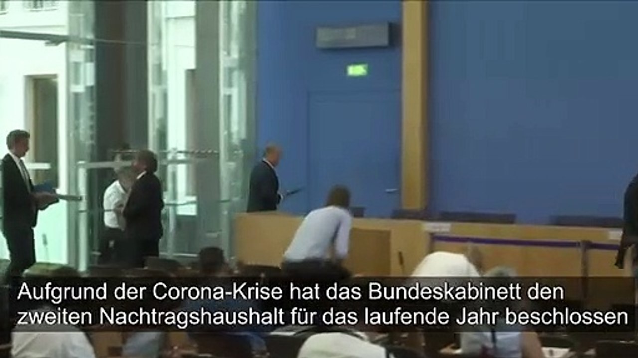 Scholz zum nachtragshaushalt: "jetzt wird wieder in die hände gespuckt"