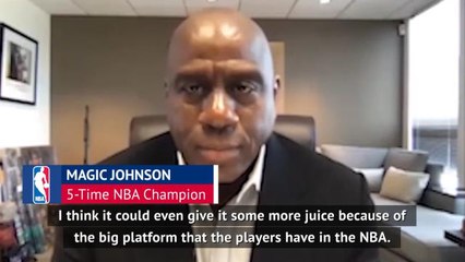 Magic Johnson urges NBA players to unite to order to force 'real change'