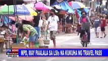 Ilang LSIs sa Maynila, matiyagang pumila para sa pag-asikaso ng travel pass