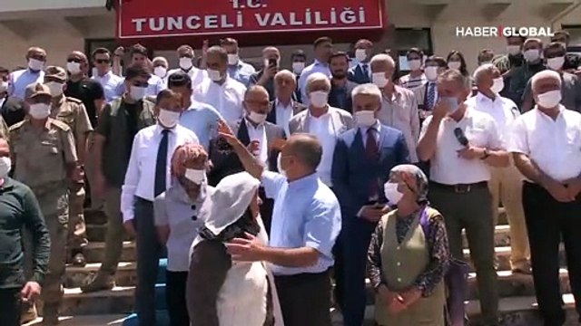 Tuncay Sonel Tunceli'ye ağlayarak veda etti