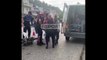 Aksident i rëndë në Elbasan! Motori i pret rrugën makinës së policisë, drejtuesi në gjendje të rëndë