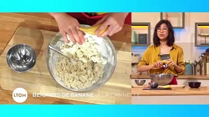 Beignets de banane à la cannelle