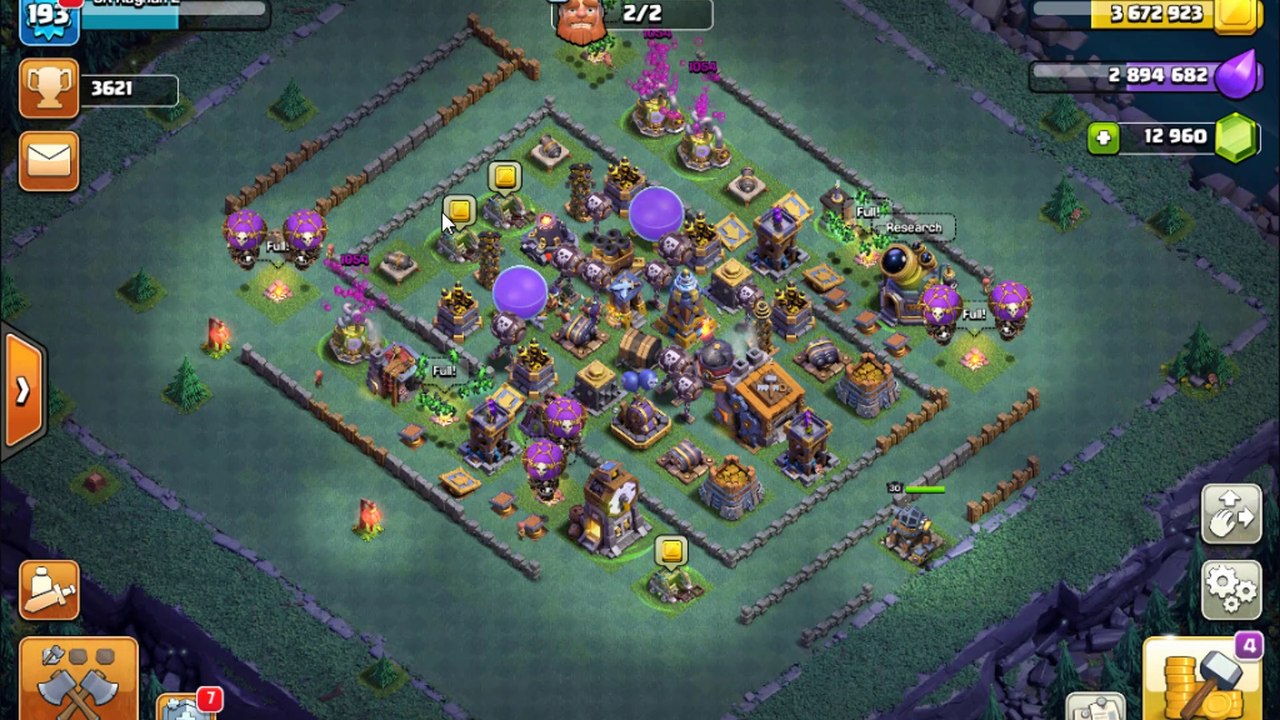 Atck Max Builder Hall 9  Knock Out 3 Star