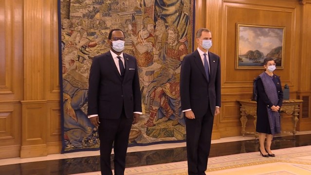 El Rey recibe las cartas credenciales del embajador de Etiopía