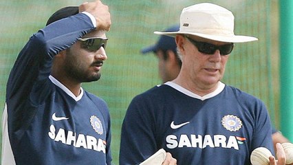 Harbhajan Singh points out Greg Chappell for 2007 World cup loss.