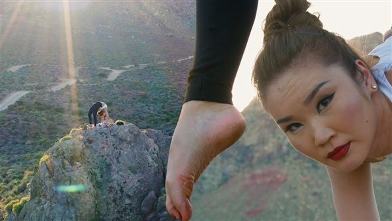 Underground Sport: Eine Schlangenfrau aus der Mongolei