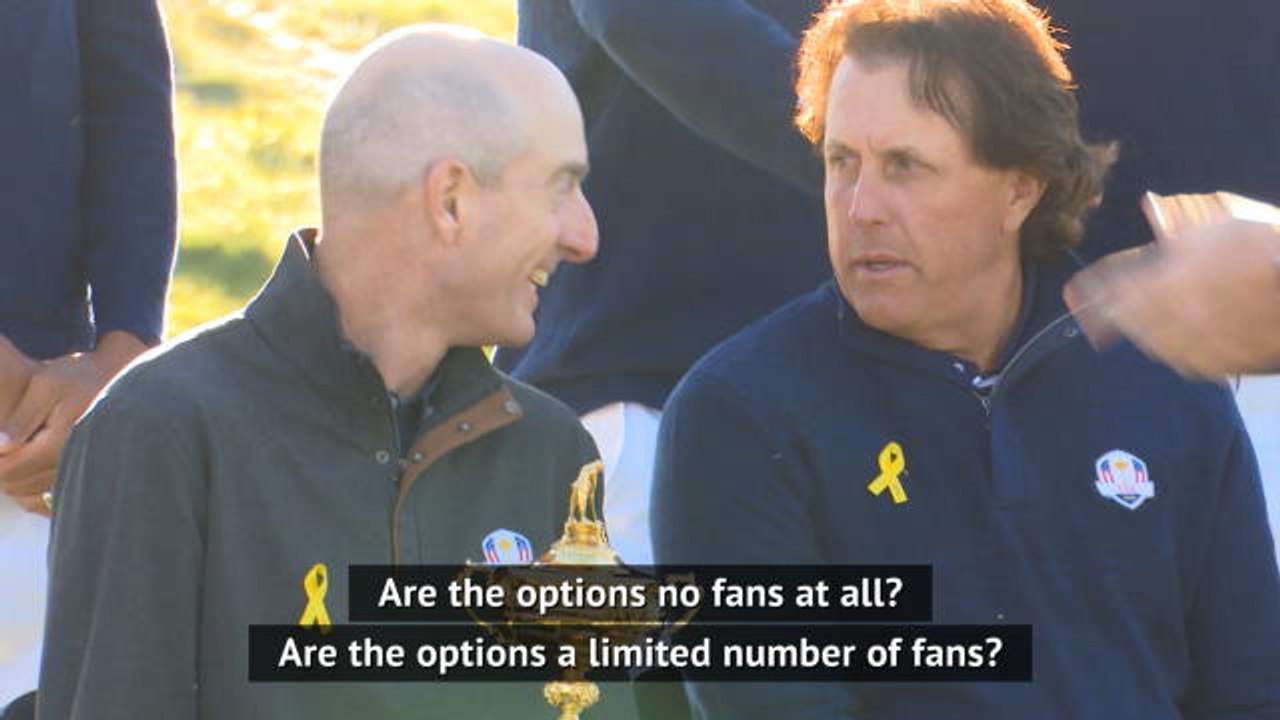 Ryder Cup without fans would be really strange - Furyk