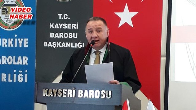 (17 Haziran 2020) KAYSERİ BARO BAŞKANI DURSUN: “BAROLAR YASAL DÜZENLEME İLE ELE GEÇİRİLMEK İSTENİYOR”