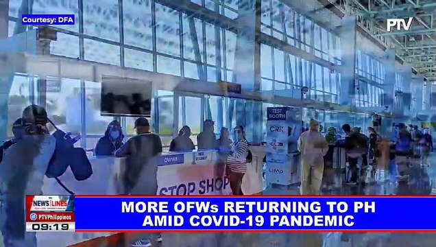 More OFWs returning to PH amid CoVID-19 pandemic