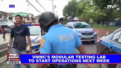 VMMC's modular testing lab to start operations next week