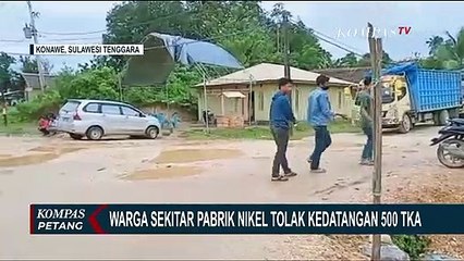 Tolak 500 Tenaga Kerja China Datang ke Konawe, Warga Blokade Jalan