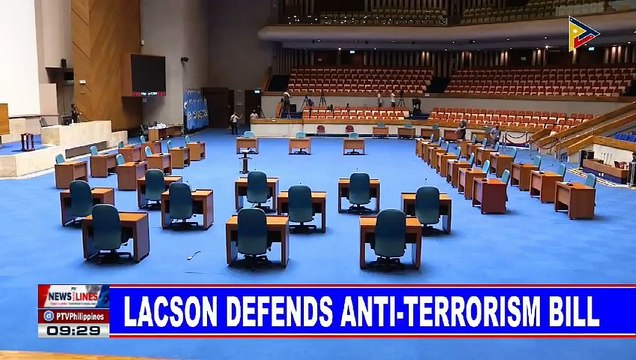 Esperon allays fears on proposed anti-terrorism law