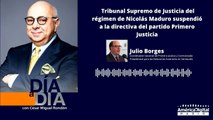 Tribunal Supremo de Justicia del régimen de Nicolás Maduro suspendió a la directiva del partido Primero Justicia