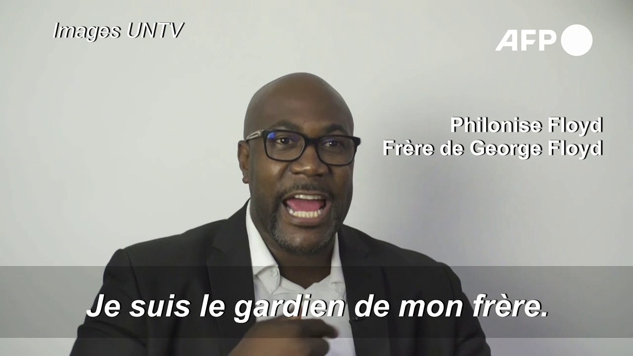 Le frère de George Floyd appelle l'ONU à "aider les Américains noirs"