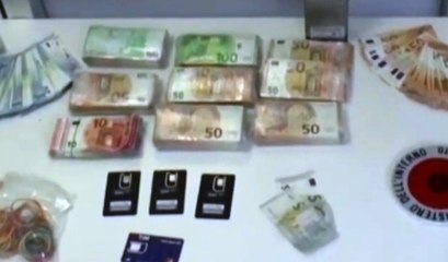 Cesano Boscone (MI) - Blitz al quartiere Tessera, droga e 100mila euro nascosti nel muro (17.06.20)
