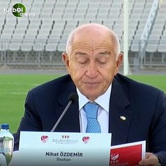 Nihat Özdemir: "2021 finalini seyircili şekilde oynatacağız"