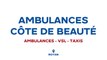 Ambulances Côte de Beauté - Ambulances à Royan.
