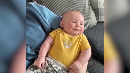 Baby Rome Carr says his first words at 10 weeks old