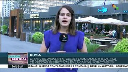 La capital rusa inicia nueva fase de su desconfinamiento social