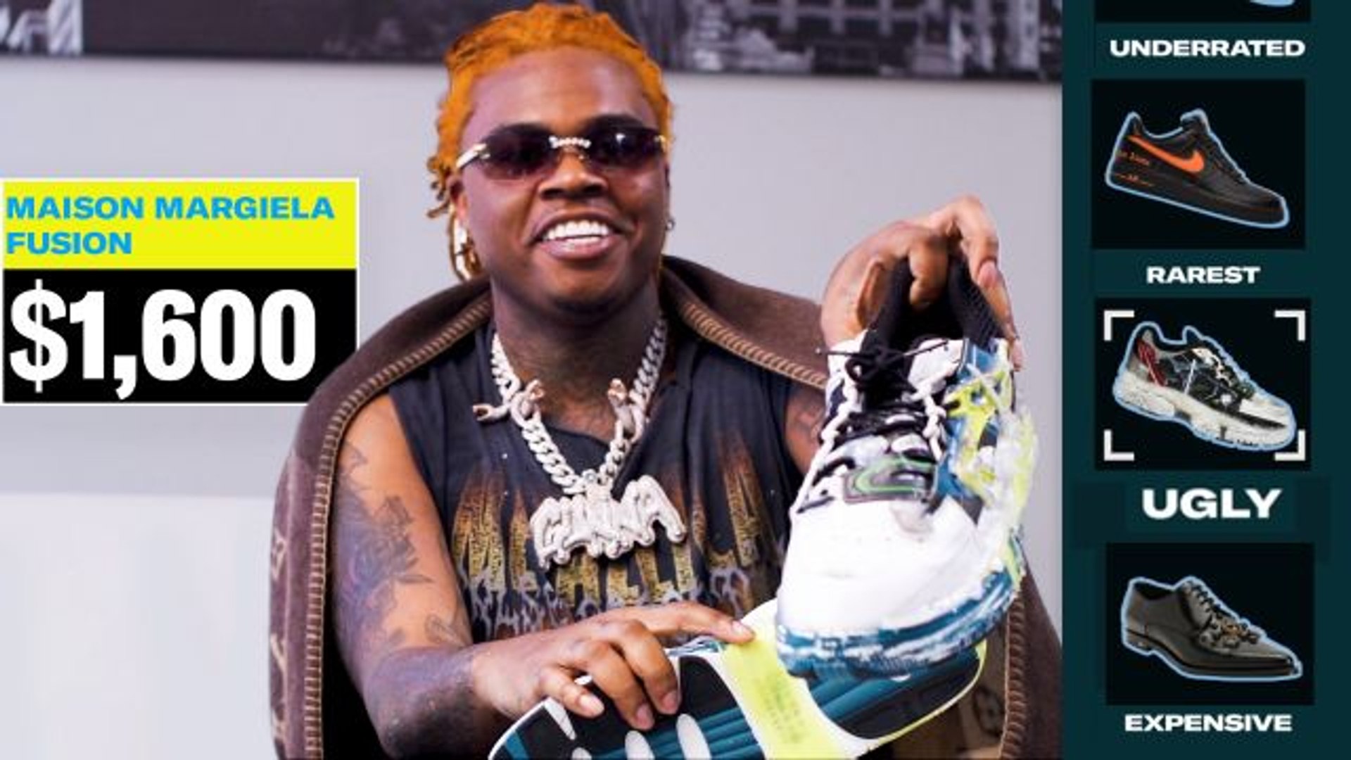 Gunna Shows Off His Favorite Sneakers, From Most Expensive to Ugliest -  video Dailymotion