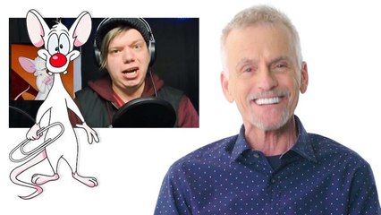 Rob Paulsen (Pinky and the Brain) Reviews Impressions of His Voices