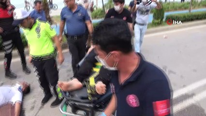 Kahraman hemşireden hayat kurtaran dokunuşlar...Kaza geçiren vatandaşlara ilk müdahaleyi yoldan geçen hemşire yaptı