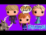 Funko POP Disney Frozen Elsa Anna Kristoff Sven Vinyl Action Figure Princess ♥ Toys Review