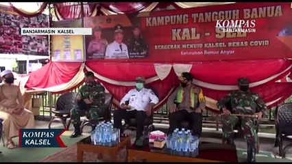 Bentuk Kampung Tangguh Banua, Kapolda Kalsel : Disiplin Adalah Kunci Menghadapi Covid-19