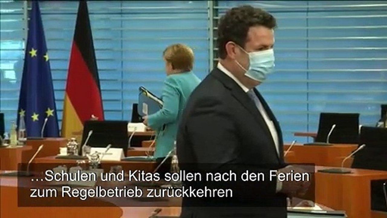 Großveranstaltungen bis Oktober verboten - Schulen und Kitas sollen bald öffnen