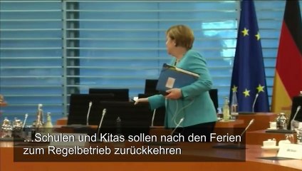 Großveranstaltungen bis Oktober verboten - Schulen und Kitas sollen bald öffnen