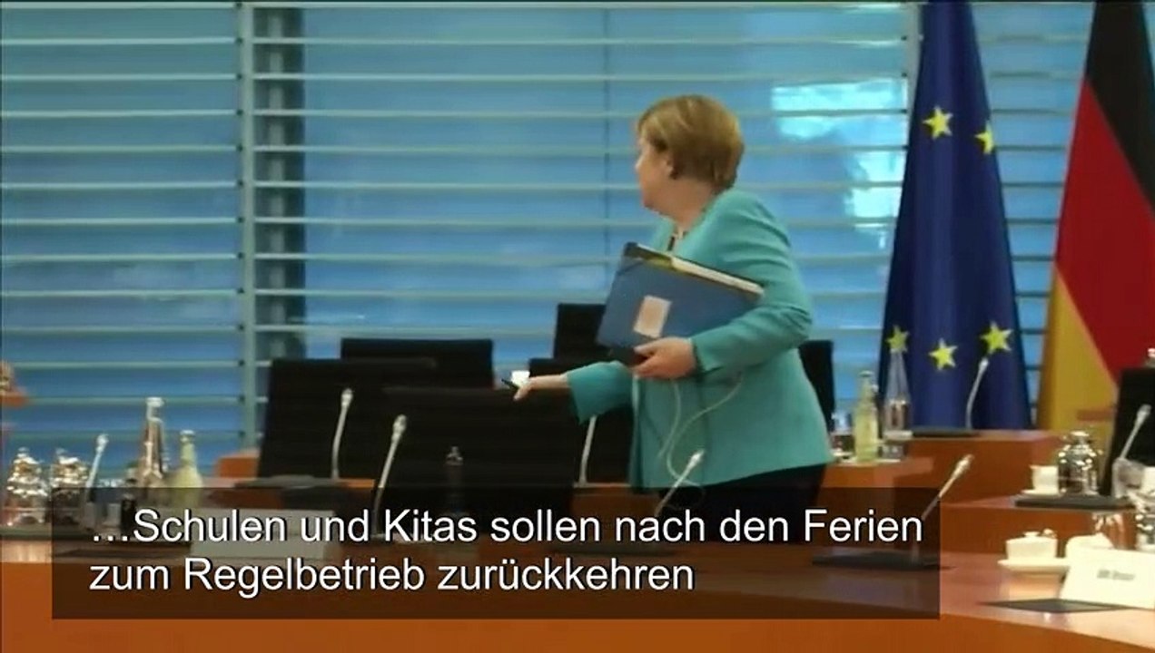 Großveranstaltungen bis oktober verboten - schulen und kitas sollen bald öffnen