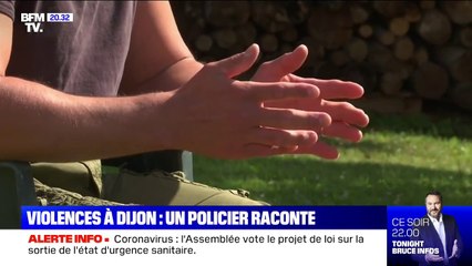 "Sur place, on se rend compte qu'ils sont 150, on est pris au dépourvu": un policier qui est intervenu à Dijon témoigne